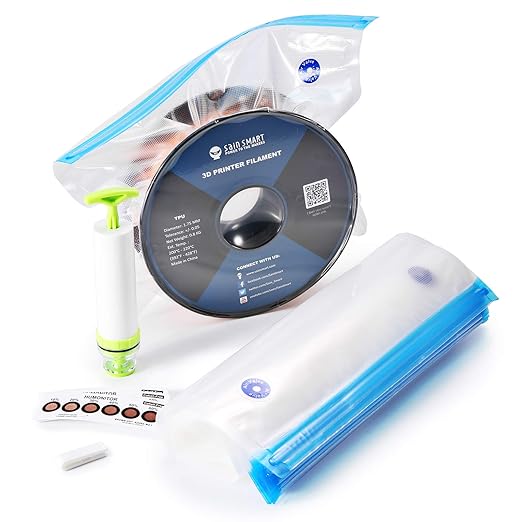 eVacuum 3D Printer Filament Storage Kit Filament Vacuum Bags Vacuum Compression by SainSmart