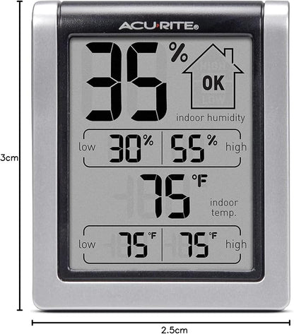 AcuRite Wireless Digital Indoor Thermometer and Hygrometer Monitor - Image 7