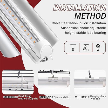 Mushroom Grow Tent with T8 Grow Light Timer - Image 6
