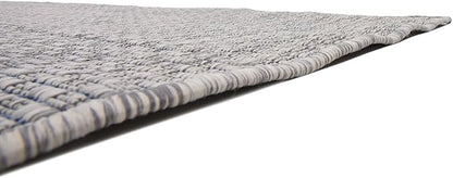 Unique Loom Collection Casual Transitional Solid Heathered Indoor/Outdoor - Image 8