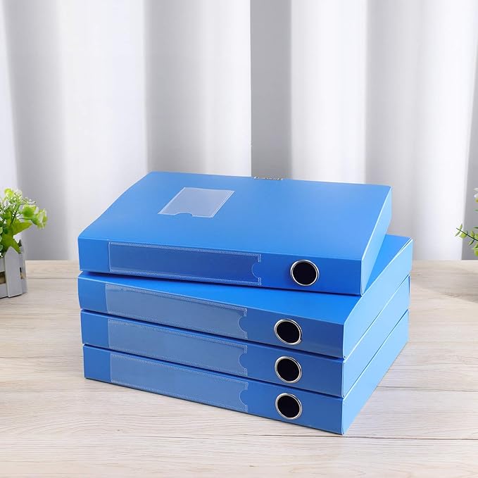A4 Storage File Boxes Plastic Archives Cases - Image 6