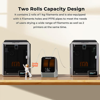 Creality Filament Dryer Box, Dual-Spool Creality Space Pi Filament Dryer Plus - Image 2