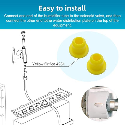 Replacement Humidifier Yellow Orifice 4231, Replacement Humidifier Parts - Image 3