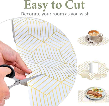 Shelf Liners for Kitchen Cabinets 12in x 20FT, Non Adhesive Cabinet Liner - Image 9