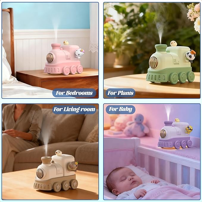 Portable Mini Humidifier, 300ml USB Desktop Personal Cool Mist Small Humidifiers - Image 8