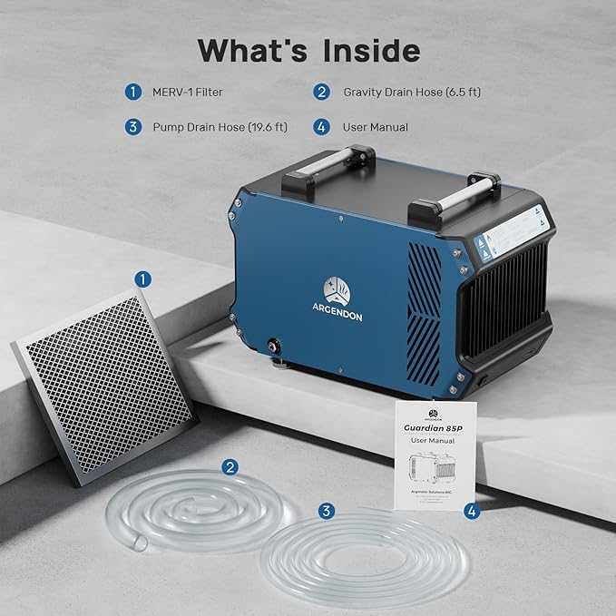 ARGENDON 180 Pints Crawlspace Dehumidifiers - Image 7