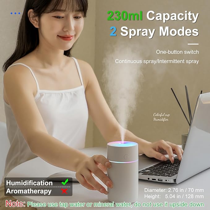 HODEMI Portable Mini Humidifier - Image 2