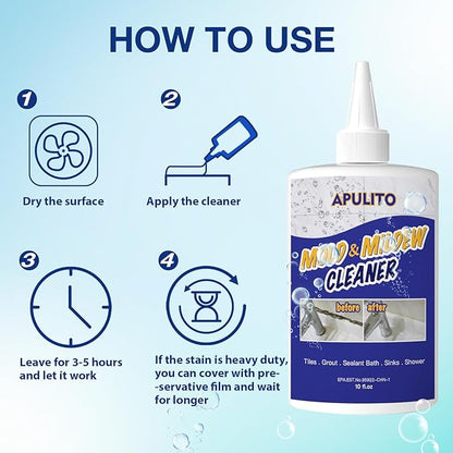 APULITO Household Cleaner Gel for Bathroom Shower Kitchen Tile Grout, Sinks - Image 6