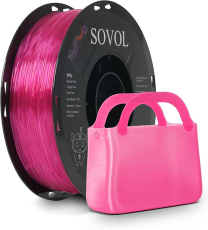 Sovol TPU Filament 1.75mm, 95A Soft TPU Flexible 3D Printer Filament by Sovol