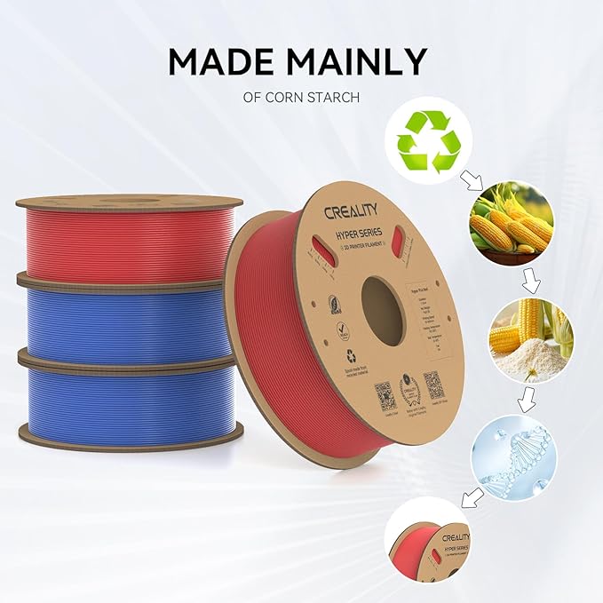 Creality Hyper PLA Filament 1.75mm, 30-600mm/s High Speed 3D Printer Filament - Image 3