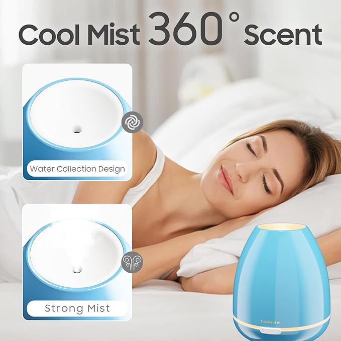 300ml Essential Oil Diffuser & Cool Mist Humidifier - Image 5
