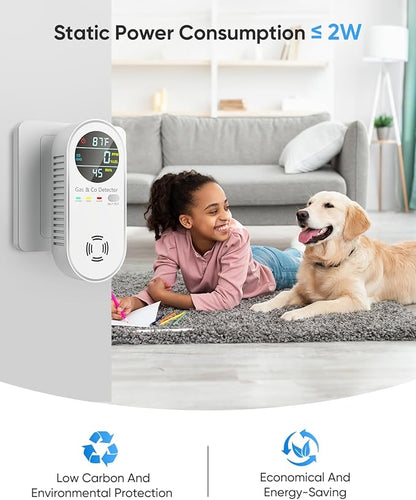 Carbon Monoxide Detectors & Natural Gas Detector, 4-in-1 Carbon Monoxide - Image 3