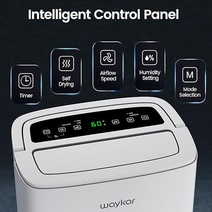 Waykar 120 Pints 2025 Energy Star Home Dehumidifier - Image 4