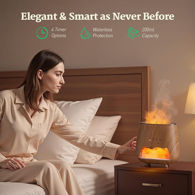 Essential Oil Diffuser for Home: 200ml Aromatherapy Diffuser - Image 3