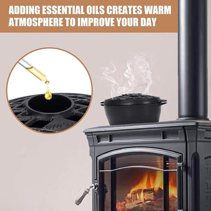 G Good Gain Wood Stove Steamer, Fireplace Humidifier, Cast Iron Humidifier - Image 7