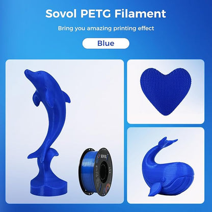 Sovol 3D Printer PETG Filament 1.75mm 1KG, High Precision, Strong Toughness - Image 3