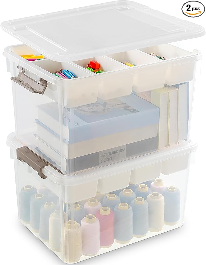 Citylife 32 QT Plastic Storage Bins by Unknown