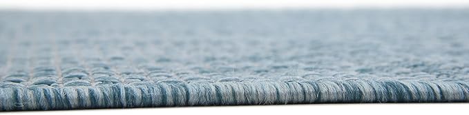 Unique Loom Collection Casual Transitional Solid Heathered Indoor/Outdoor - Image 10