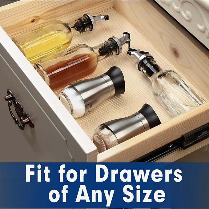 Shelf Liner, Drawer Liner, 17.7 Inches x 20 FT Cabinet Liner - Image 2