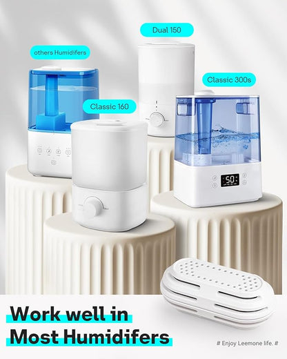 Leemone 4 Pack Humidifier Demineralization Cartridge Compatible - Image 3
