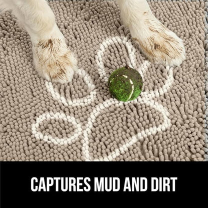 GORILLA GRIP SOAKSTOPPER Dog Door Mat, 36x24 Machine Washable Rug Absorbent - Image 4