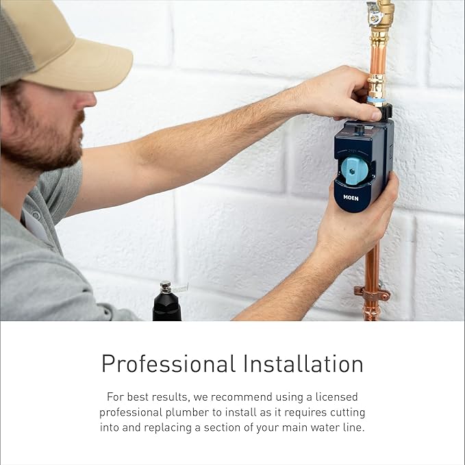 Moen Flo Smart Water Monitor and Automatic Shutoff Sensor, Wi-Fi Water Leak - Image 3