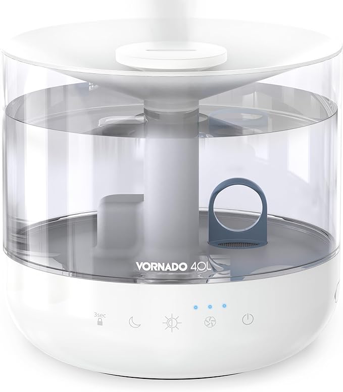 Vornado MISTIC 4 Whole Room Ultrasonic Humidifier, Aromatherapy, 1-Gallon Tank by Vornado