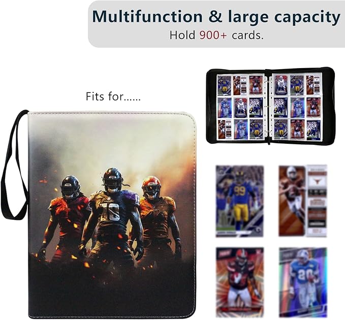 Football Card Binder, 2025 Sports Trading Card - Image 2