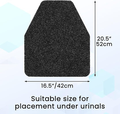 6 Pack Commercial Urinal Mats, Non-Slip Urinal Floor Mat - Image 3
