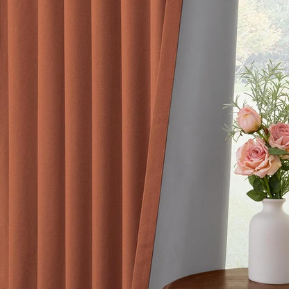 INOVADAY Thermal Sliding Door Curtains 100% Blackout Curtains - Image 5