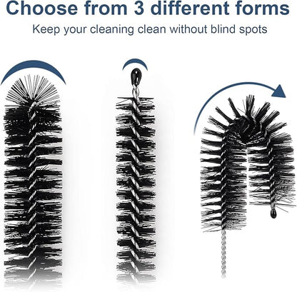 Straw Cleaner Brushes Sets, 12 Pieces 8.2 Inch Botthle Cleaning Brush and Nylon - Image 5