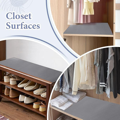 Drawer and Shelf Liner for Kitchen Cabinet: 12 in X 20 Ft Non Slip Waterproof - Image 8