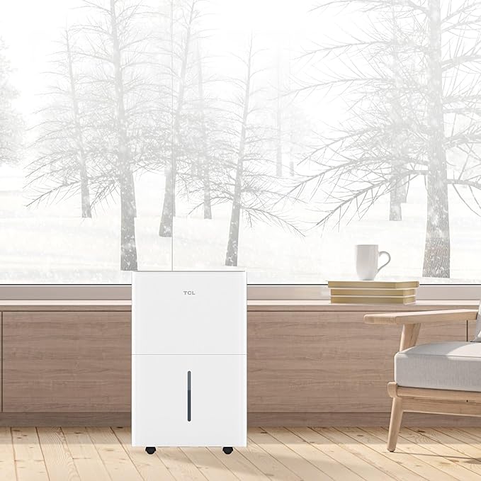 TCL 2000 Sq. Ft. Smart Dehumidifier, Energy Star Most Efficient 2024, - Image 3