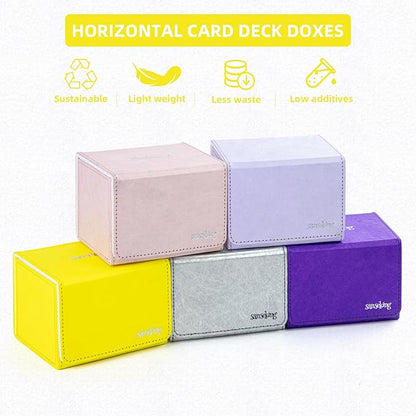 Magic Card Deck Box for MTG Single Deck Card Box fits 100+ TCG Sleeved Cards - Image 6