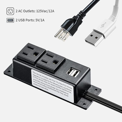 Gun Safe Power Outlet Kit, Briidea Gun Safe Accessory Electrical Outlet - Image 3
