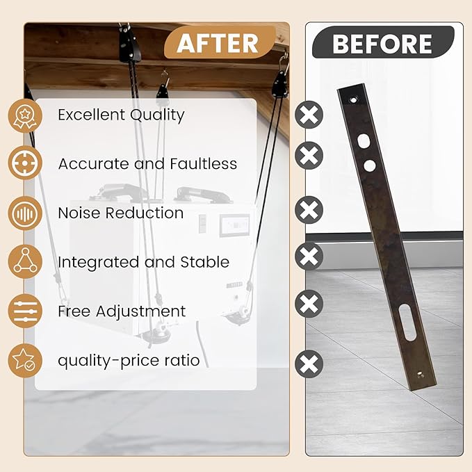 Heavy-Duty Hanging Kit Easily Raises And Lowers Dehumidifier, Helps Reduce - Image 5