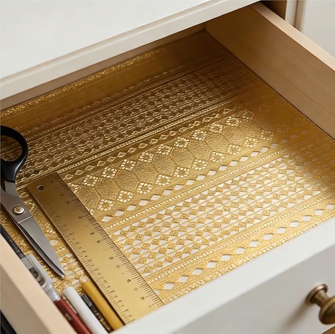 Shelf and Drawer Liner for Kitchen Cabinet, Non-Adhesive Waterproof Oil-Proof - Image 8