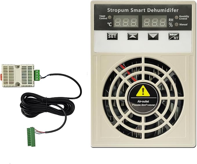 Automatic Small Dehumidifier for Grow Tent, Electric Box, Storage Cabinet by Unknown