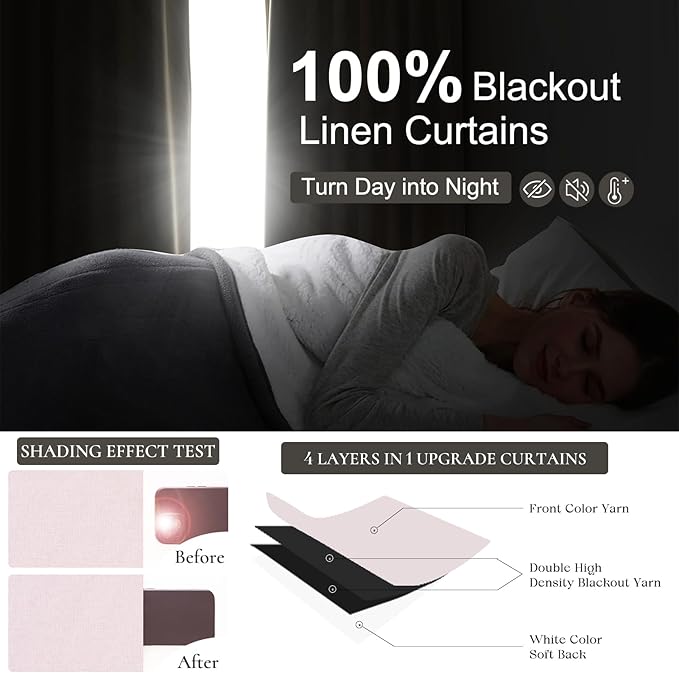 Soft Pink Kawaii 90 Inch Blackout Curtains - Image 3
