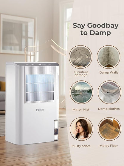 Dehumidifier for Home 1000 Sq.Ft, 85OZ Dehumidifiers for Basement Bedroom - Image 8