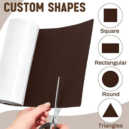 Large Felt Furniture Pads 8 x 60 Inch Non Slip Self Adhesive Heavy Duty - Image 4