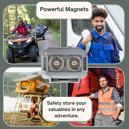 Hide a Key Outside with our Grey Magnetic Box, Our Waterproof Air-Tight - Image 4