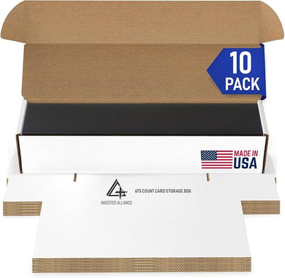 Premium Trading Card Box Storage by InvestedAlliance