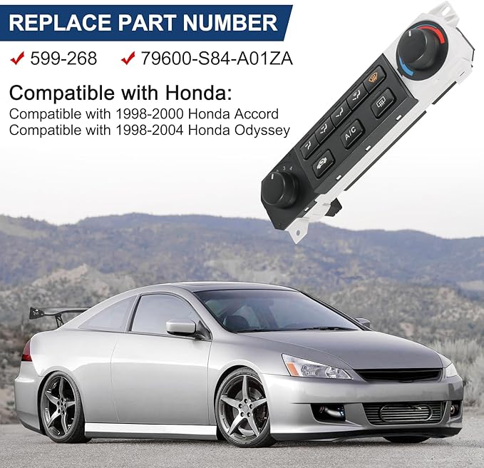 A/C Heater Climate Control Module Compatible - Image 2