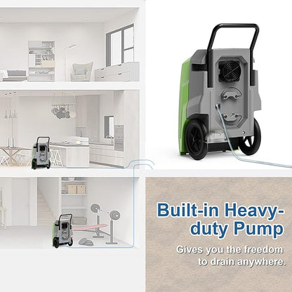 ALORAIR 180 Pints Commercial Dehumidifier - Image 4