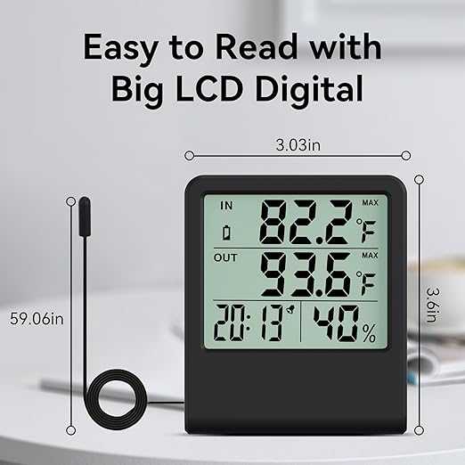 4-in-1 Thermometer Hygrometer - Image 3