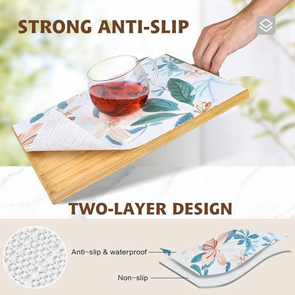 Shelf Liners for Kitchen Cabinets 12in x 20FT, Non Adhesive Drawer Liner - Image 2