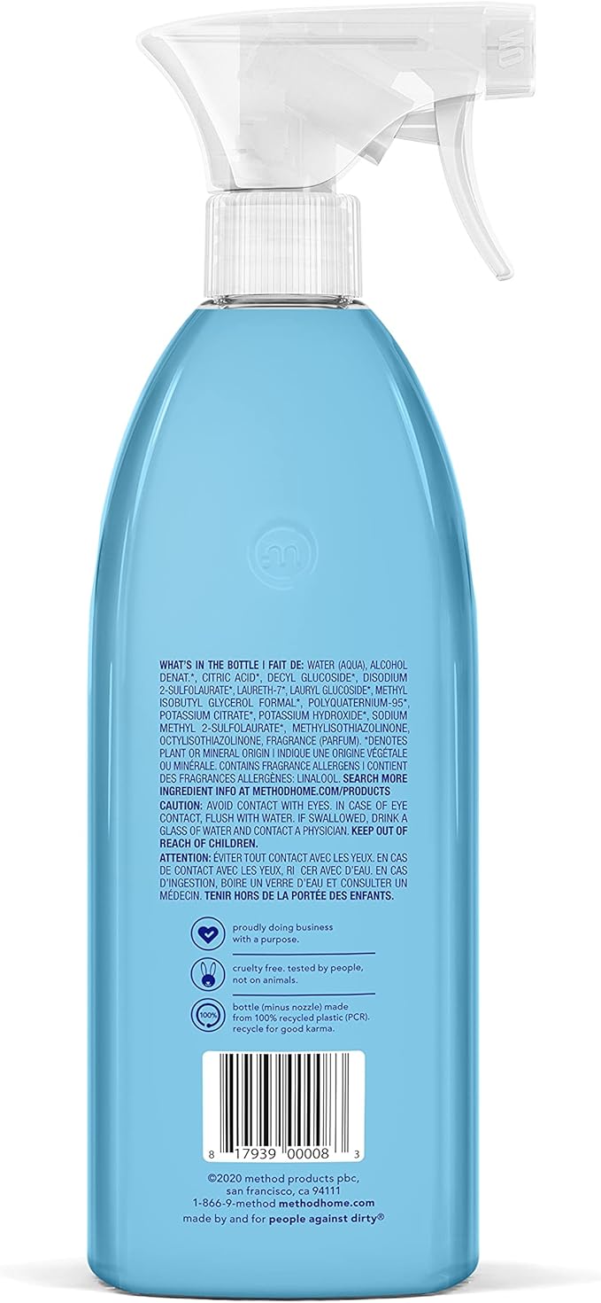 Method Bathroom Cleaner, Removes Mold + Mildew Stains, Eucalyptus Mint - Image 2