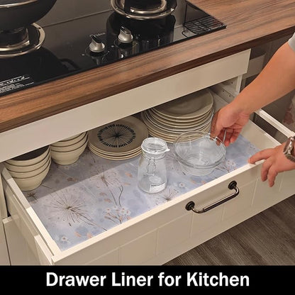 Dandelion Shelf Liners Strong Non-Slip and Non Adhesive Shelf and Drawer Liners - Image 3