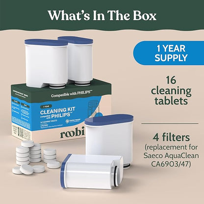 Roobi Cleaning Tablets & Filters Compatible - Image 2